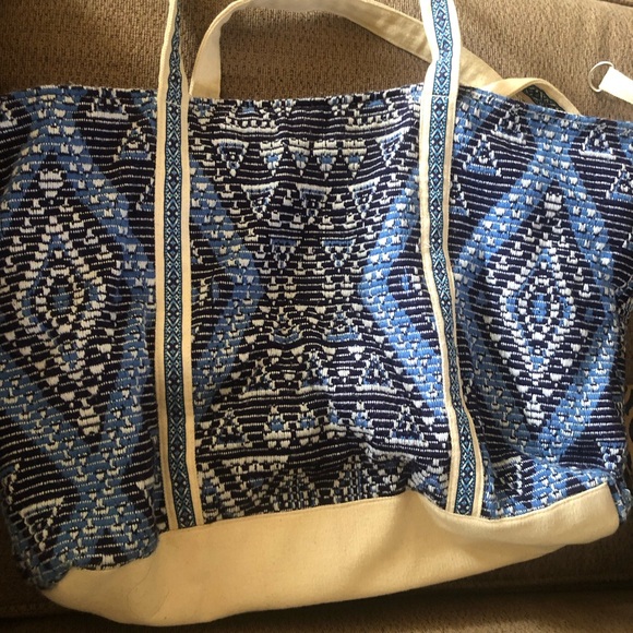 America Beyond Evil Eye Beaded Tote Beach Bag WORN ONCE - Picture 3 of 6